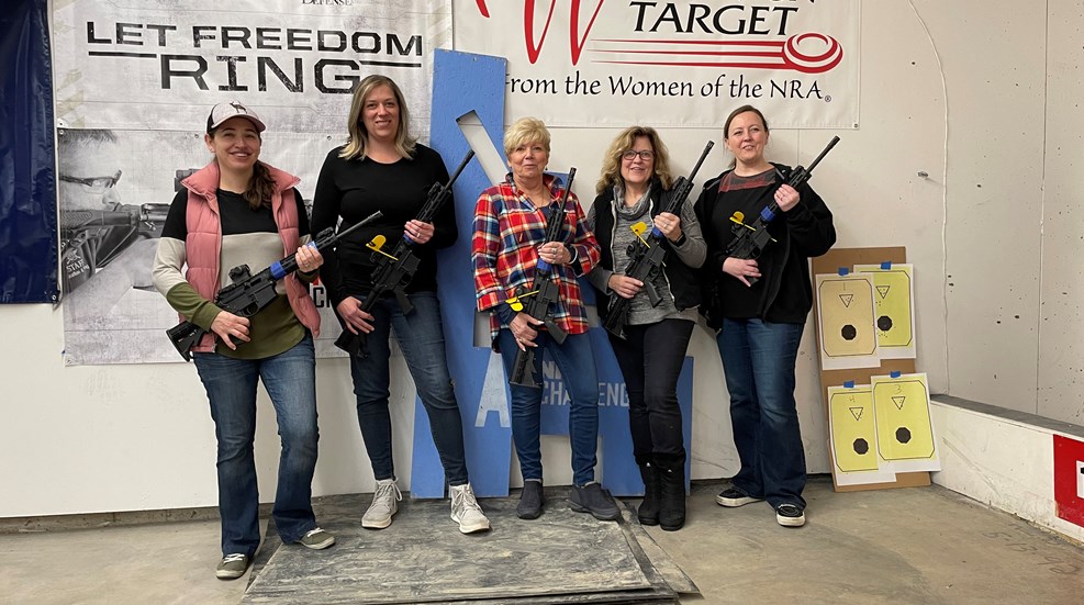 Women on Target Shooting Group in Idaho