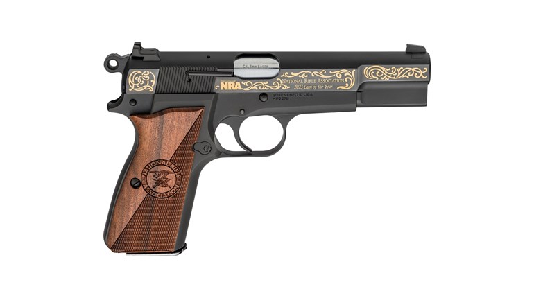 2023 GUN OF THE YEAR: Springfield Armory SA-35 9mm with NRA Grips