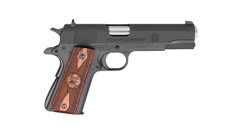 2023 LIMITED GUN OF THE YEAR: Springfield Armory 1911 Mil-Spec .45ACP with NRA Grips