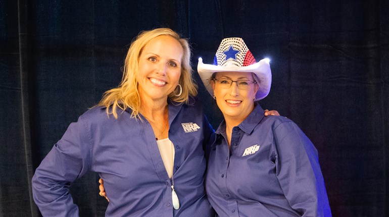 Volunteers at Texas Friends of NRA Event