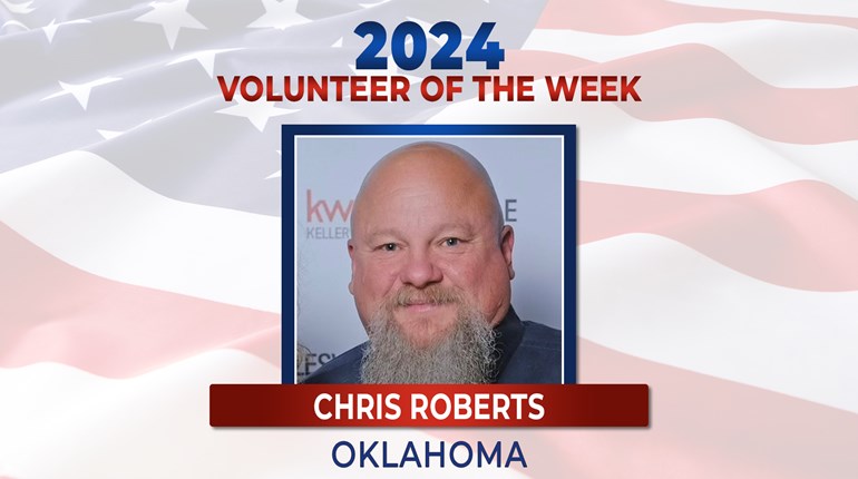 2024 Volunteer Of The Week Chris Roberts