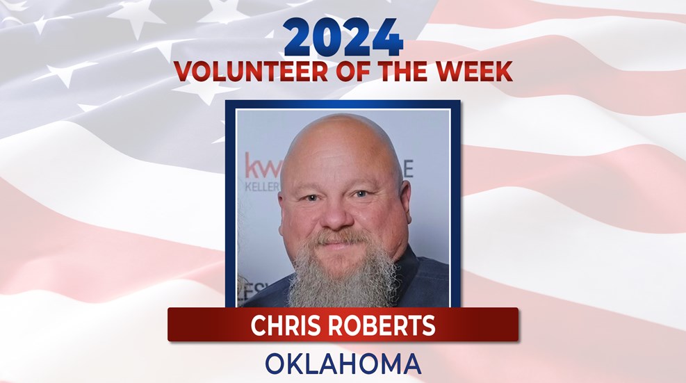 2024 Volunteer Of The Week Chris Roberts