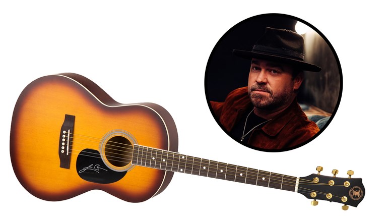 Guitar Signed by Lee Brice