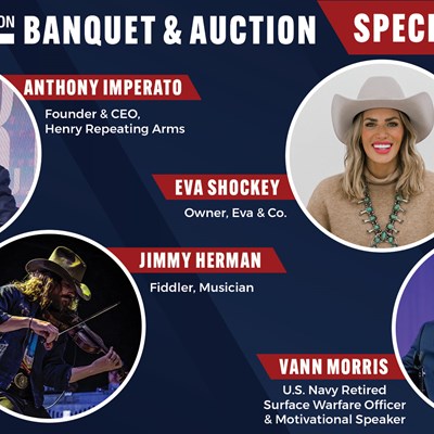 Special Guests Announced at the NRA Foundation Banquet & Auction held during the NRA Annual Meetings & Exhibits