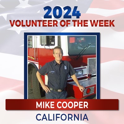 2024 Volunteer of the Week- Mike Cooper
