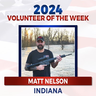 2024 Volunteer of the Week - Matt Nelson