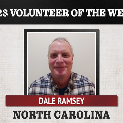 2023 Volunteer of the Week- Dale Ramsey