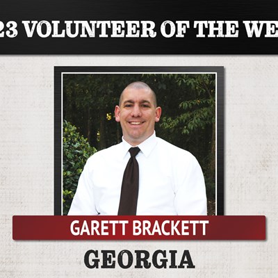 2023 Volunteer of the Week- Garett Brackett