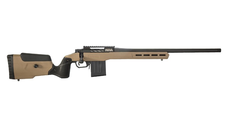 Mossberg Patriot LR Tactical 308 with NRA Logo