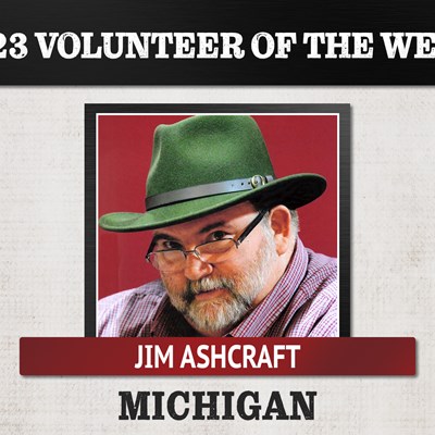 2023 Volunteer of the Week- Jim Ashcraft