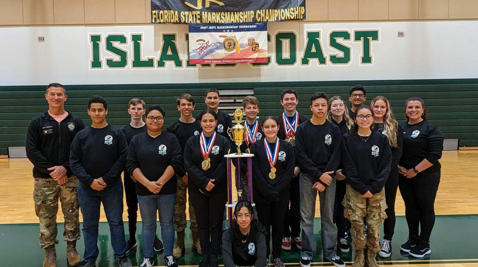 Mariner High School JROTC Masters Marksmanship with a Grant from The