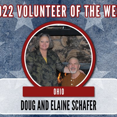 2022 Volunteer of the Week- Doug and Elaine Schafer