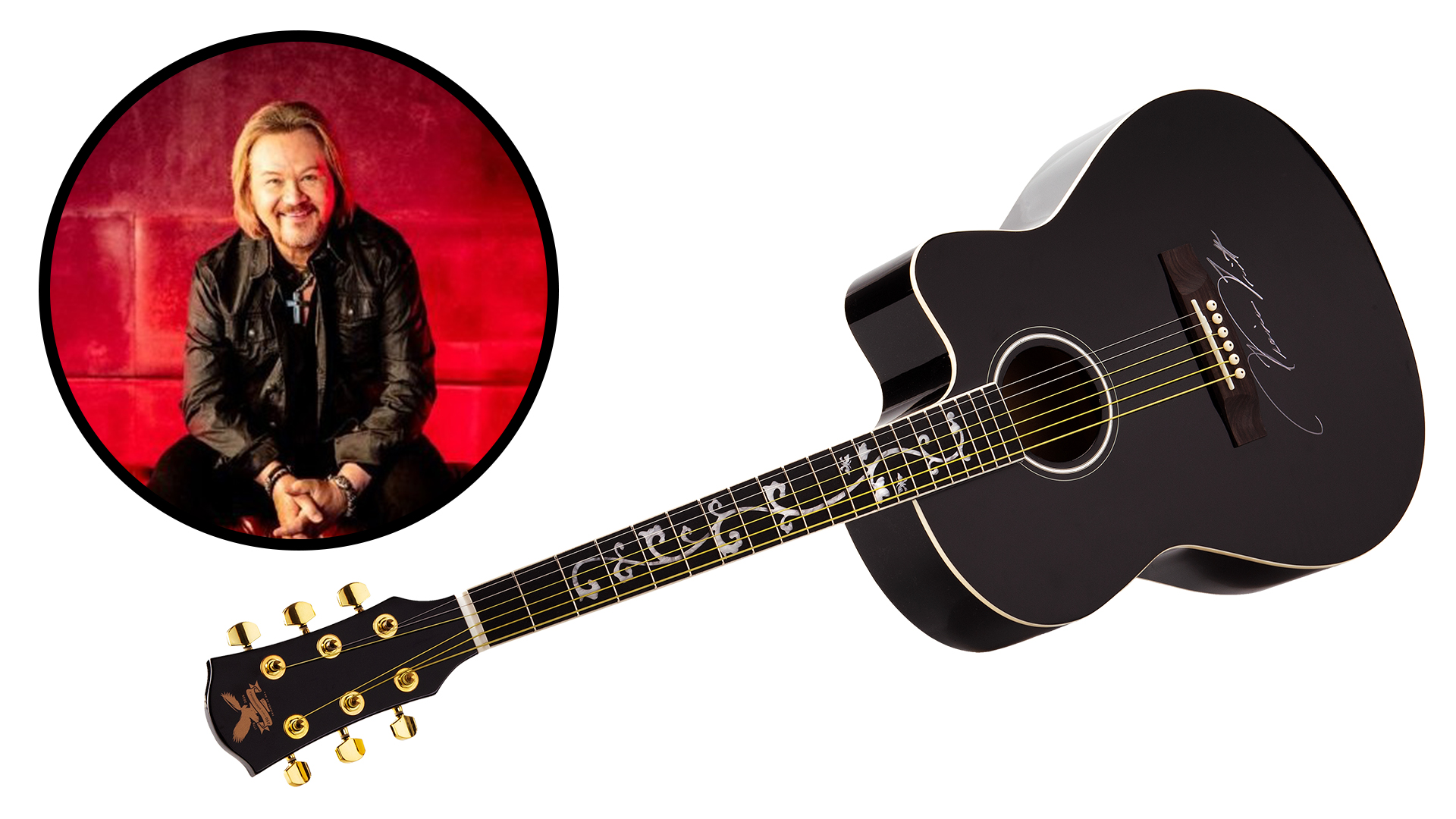 Guitar Signed by Travis Tritt