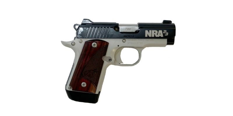 Kimber Micro 9 Two-Tone Semi-Automatic Pistol 9MM with NRA Logo