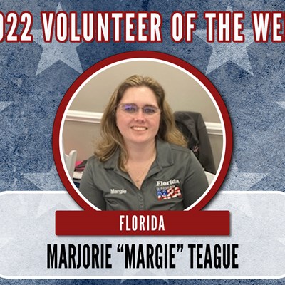 2022 Volunteer of the Week- Marjorie Teague