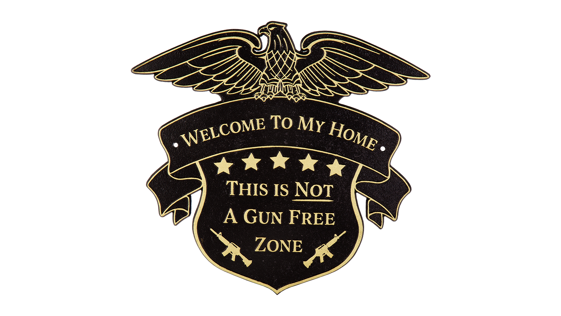 2026 Armed Home Sign