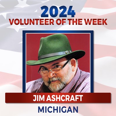 2024 Volunteer of the Week- Jim Ashcraft